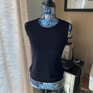 Calvin Klein Black Tank Top Size Small